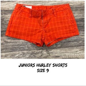 Juniors Hurley Short Shorts